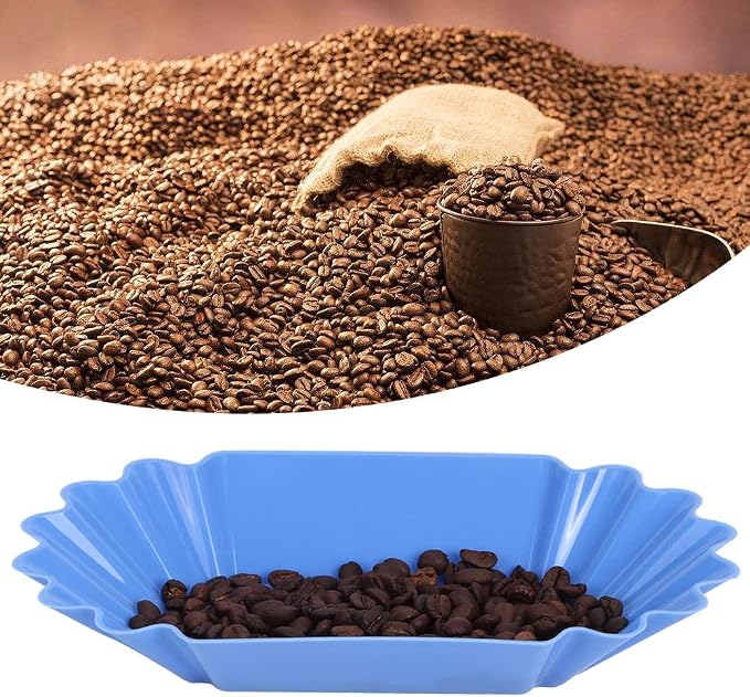 Food Grade PP Plastic Coffee Beans Sample Tray, Coffee Bean Display Dish Plate - Image 8