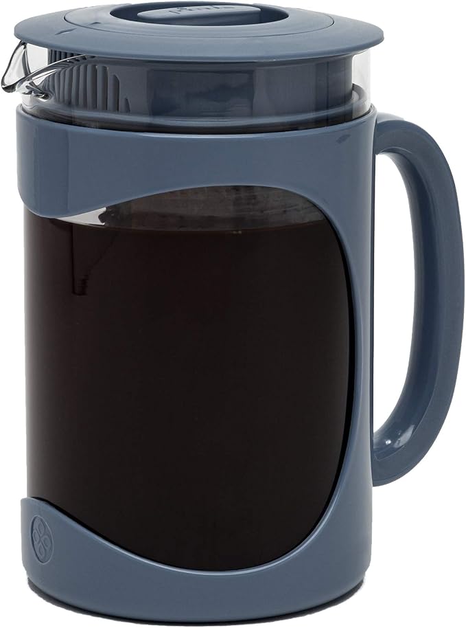 Primula Burke Deluxe Cold Brew Iced Coffee Maker, Comfort Grip Handle, Durable by Primula