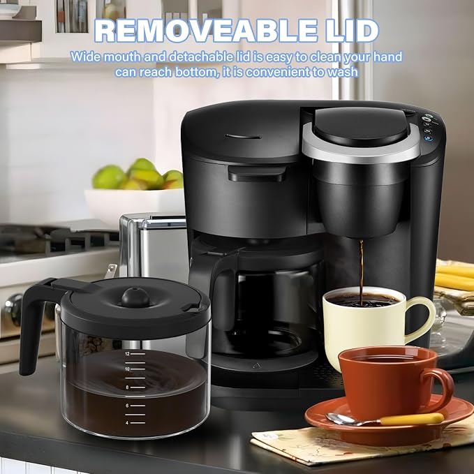 12 Cup Coffee Maker Carafe Replacement Pot Compatible - Image 4