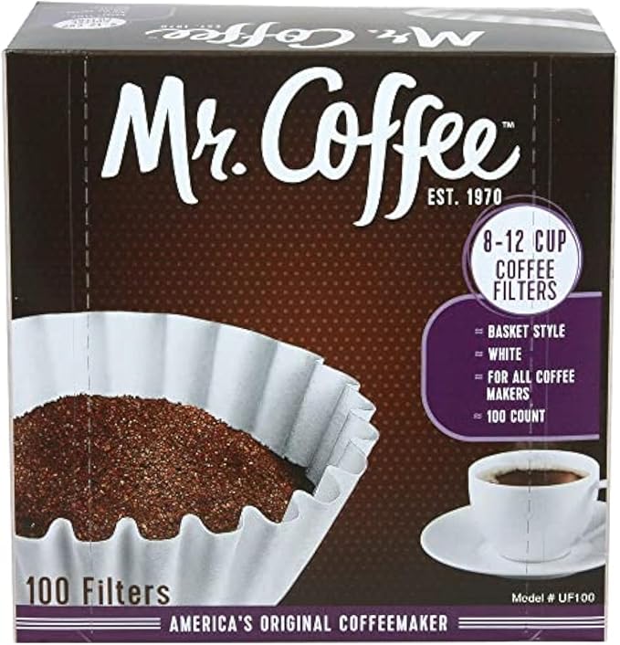 Mr. Coffee 8-12 Cup Coffee Filters by Unknown