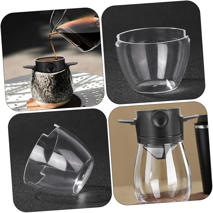 1Set Hand Brewed Coffee Filter Funnel - Image 3