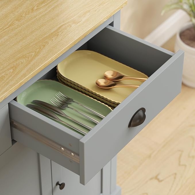 HOMCOM Kitchen Pantry Storage Cabinet - Image 9