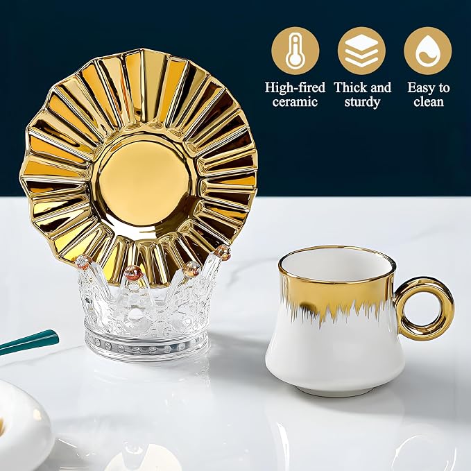 Espresso Cups With Saucer - Image 3