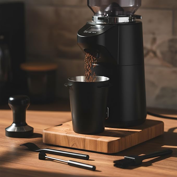 Coffee Bean Dosing Cup with Spray Bottle Espresso Coffee Dosing Cup Gift Set - Image 5