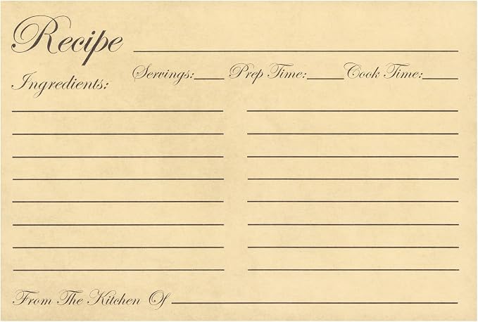 Juvale Recipe Cards - Image 7