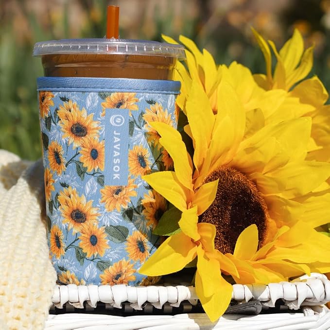 Sok It JavaSok Iced Coffee & Cold Soda Insulated Neoprene Cup Sleeve - Image 3