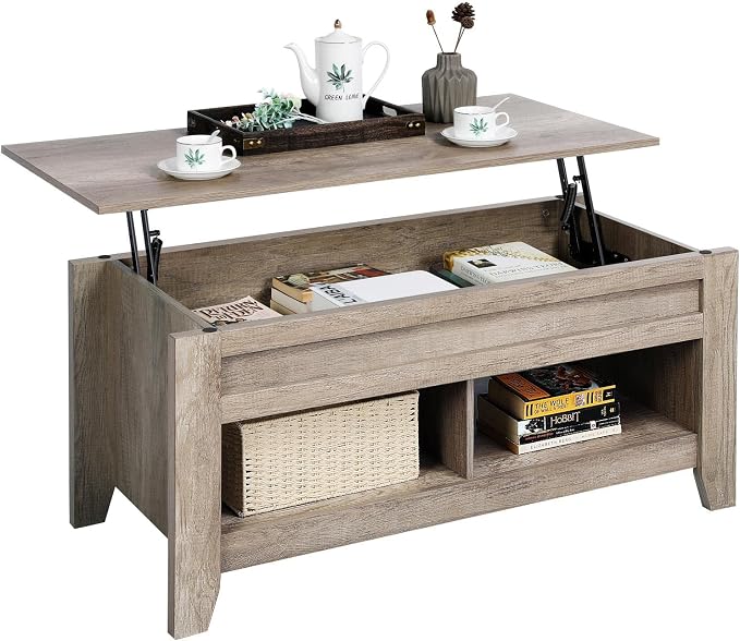 Yaheetech Modern Lift Top Coffee Table by Unknown