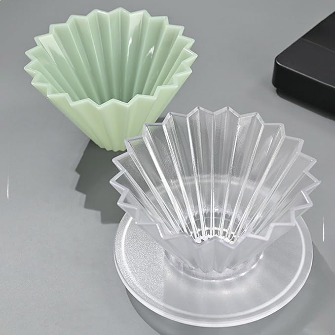 Resin Stand for Paper Coffee Clear Dripper Holder Rack Slip Brewing Accessory - Image 9