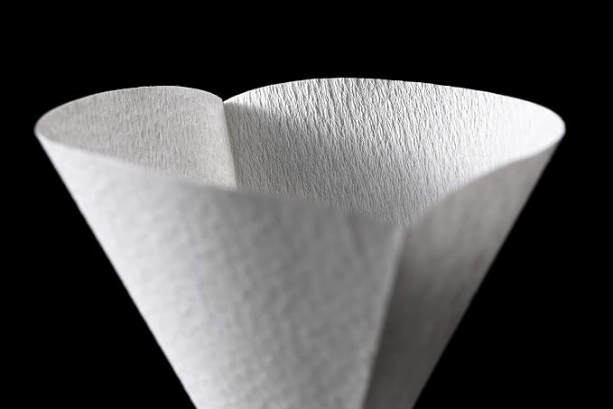 CAFEC Abaca+ 100-Pack Cone-shaped V60 02 1 to 4 Cup Disposable Pour-Over Drip - Image 2