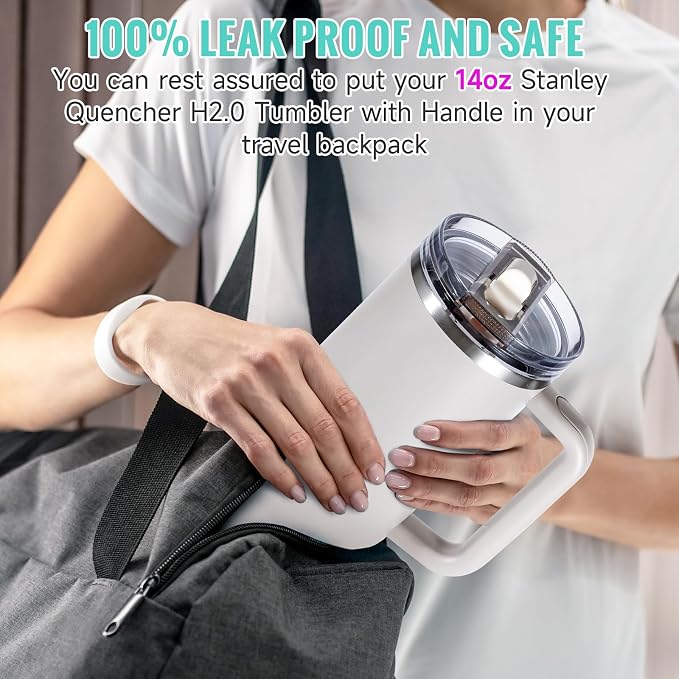 2 Pack Detachable Leakproof Lid Replacement - Image 6