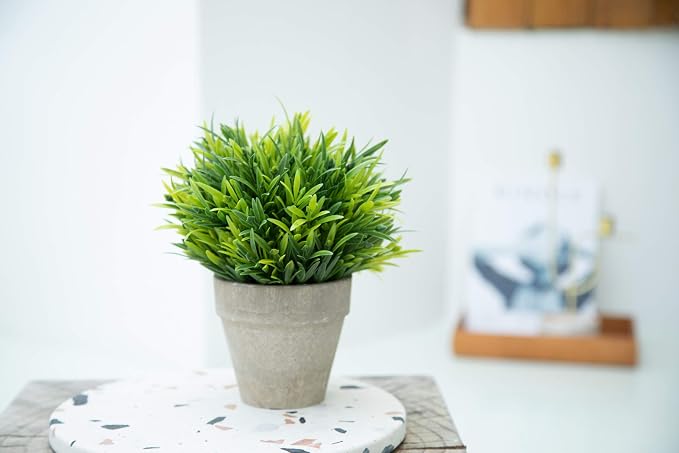 Velener Artificial Grass Potted Plant - Image 5