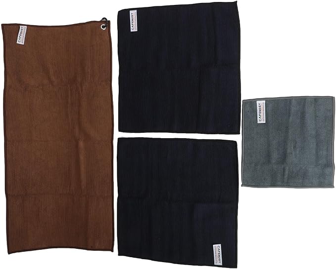 4 PCS Coffee Machine Cleaning Towels Water Absorbing Microfiber Rags - Image 3