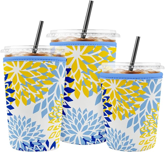 Iced Coffee Sleeve Reusable Cup Sleeves by Unknown