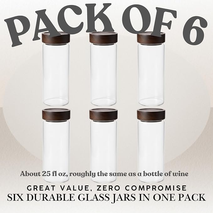 Sixhaven Wide Mouth Glass Storage Jars - Image 8