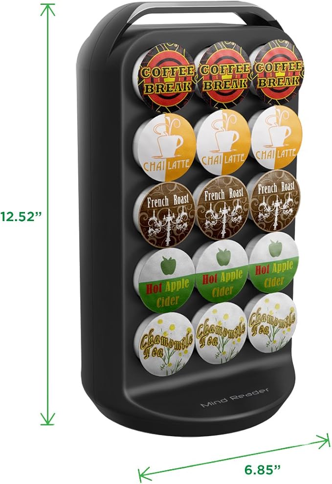 Mind Reader Single Serve Coffee Pod Storage, 30 Pod Capacity, Countertop - Image 8
