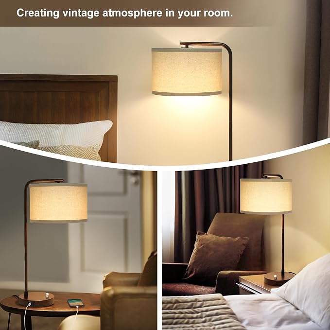 Vintage Table Lamp, Fully Dimmable Table Lamp - Image 6