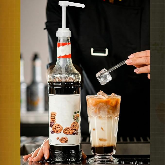6 Pcs Coffee Syrup Pump Dispenser - Image 6