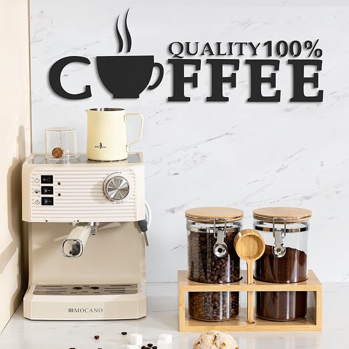 Yangbaga 2Pcs Coffee Sugar Canisters - Image 5