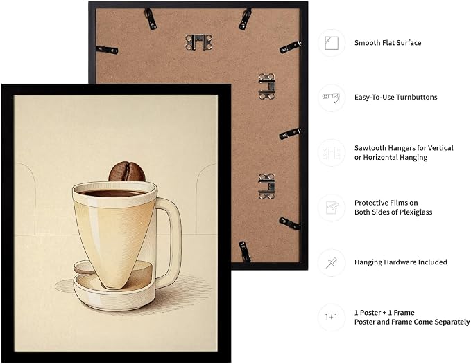 Lawrence Williams Designs Coffee Cup Poster - Image 3