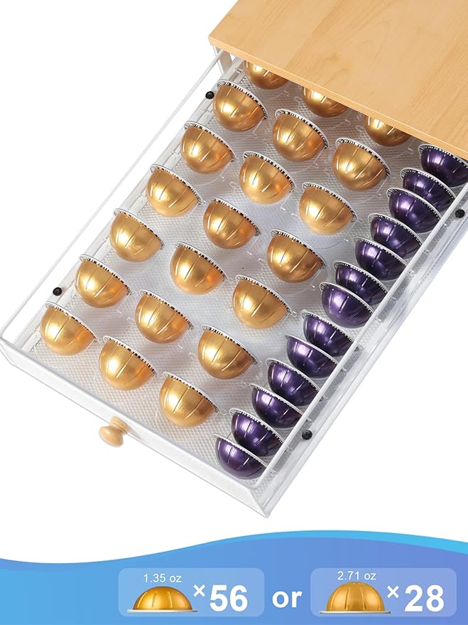 Sedegn Coffee Pod Holder Drawer Organizer Capsules Storage Organizer - Image 6