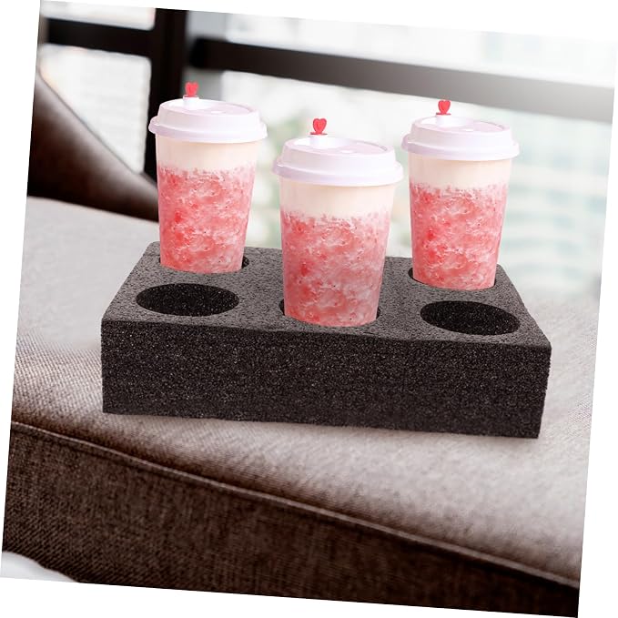2 Pack Milk Tea Cup Holder Cup Carrier Tray - Image 9