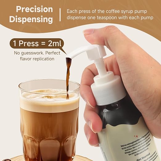 Syrup Pump for Javy Coffee Concentrate 6fl, Syrup Dispenser Pump for Cold Brew - Image 2