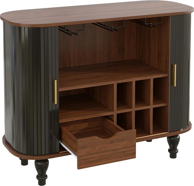 Merax 39" Coffee & Liquor Bar Cabinet - Image 17