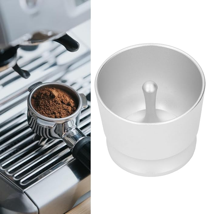 AUNMAS Coffee Dosing Ring, Aluminum Alloy Powder Receiver - Image 6