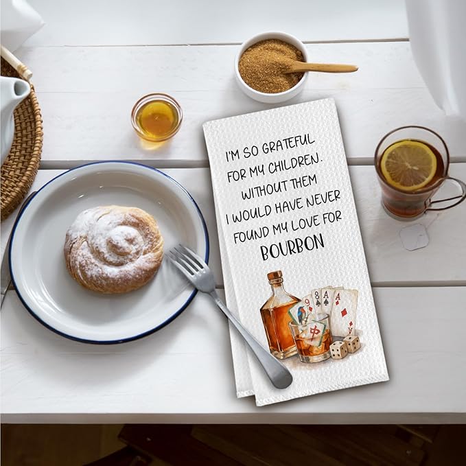 Bourbon Whiskey Gifts Kitchen Towels, Gifts - Image 2