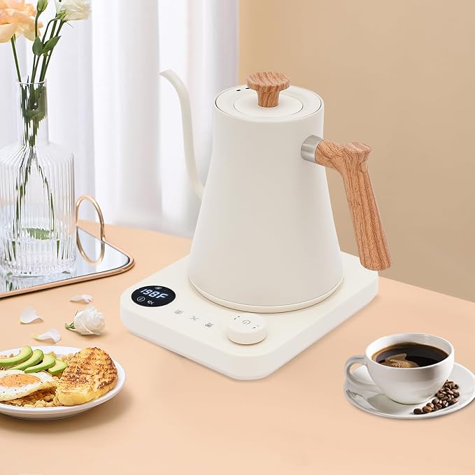 0.24 Gal Variable Temp Pour-Over Set, 1200W Quick Heat Precision Spout - Image 9