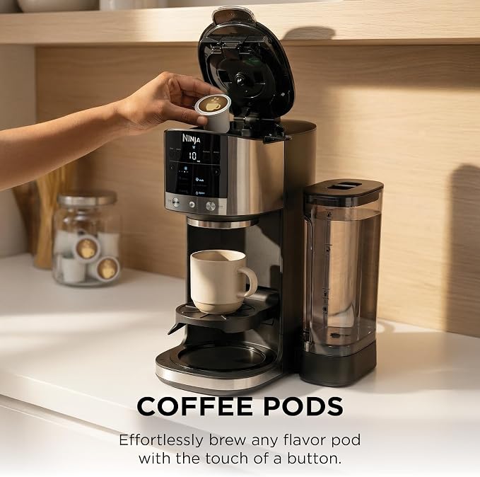 Ninja DualBrew Coffee Maker | Brew Coffee Grounds & Pods | Brew Classic - Image 4