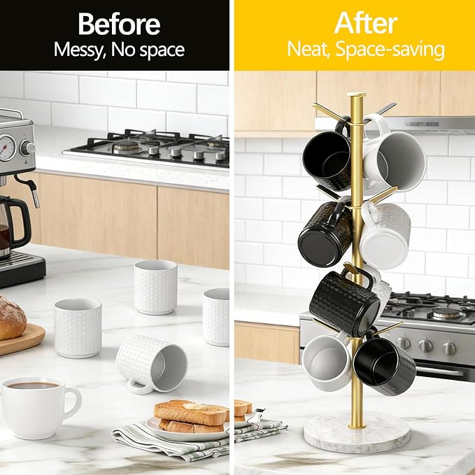 Gypie Gold Mug Holder Tree - Image 6