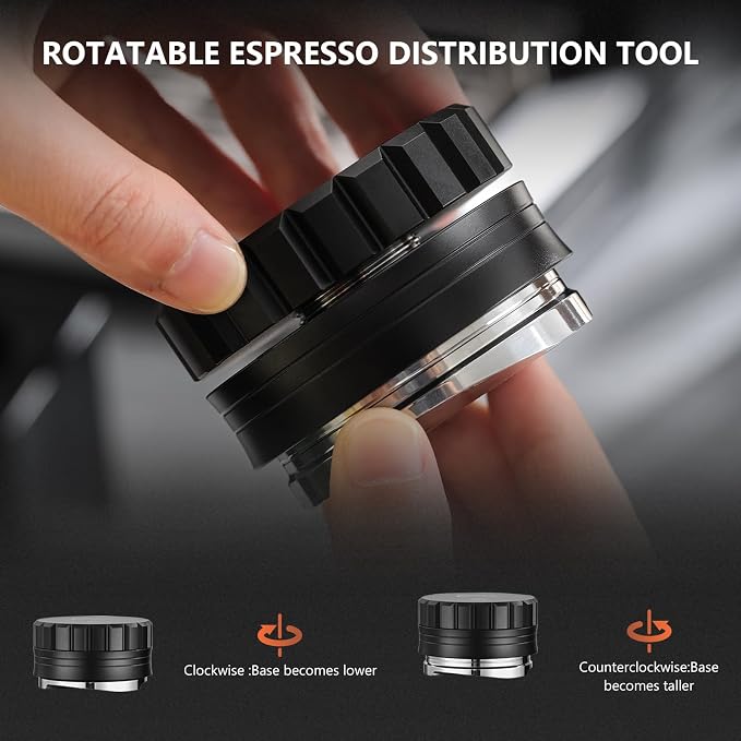 Bincoo 58mm Coffee Distributor Hand Tamper, Espresso Distribution tool - Image 4