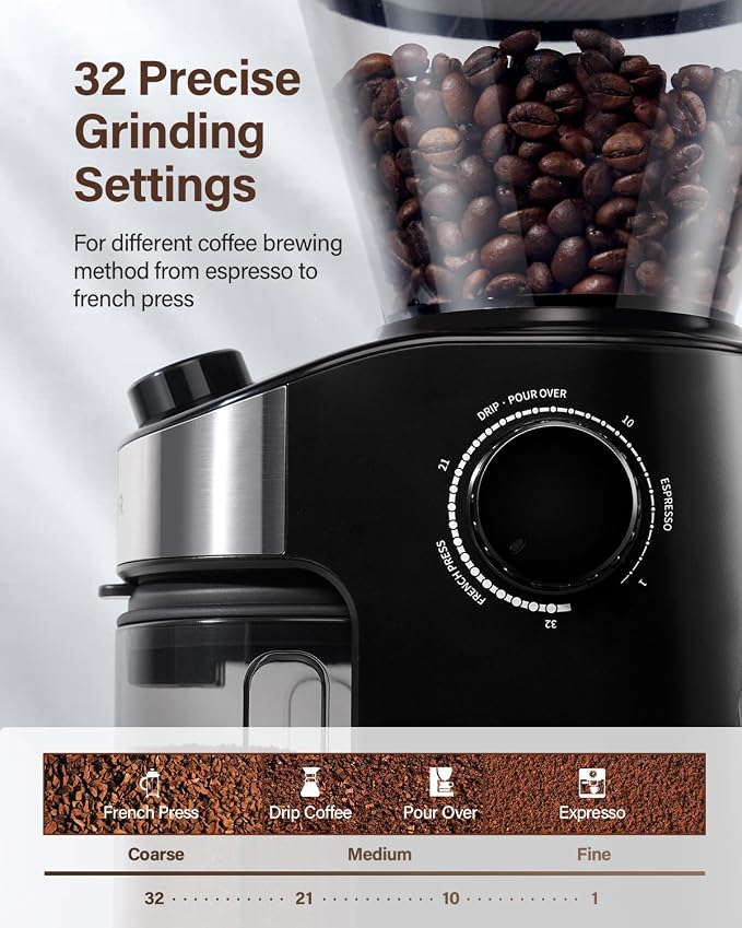 SHARDOR Burr Coffee Grinder Electric - Image 3