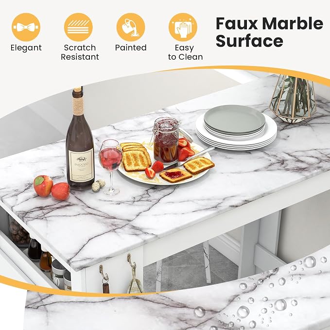 Giantex Counter Height Dining Table - Image 7