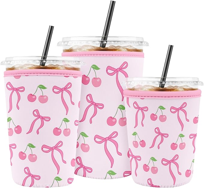Iced Coffee Sleeve Reusable Cup Sleeves by Unknown