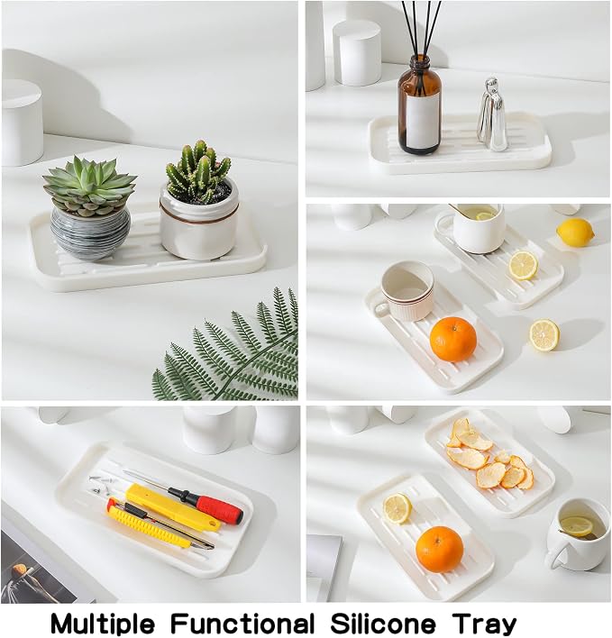 MicoYang Silicone Kitchen Sink Organizer Tray - Image 5