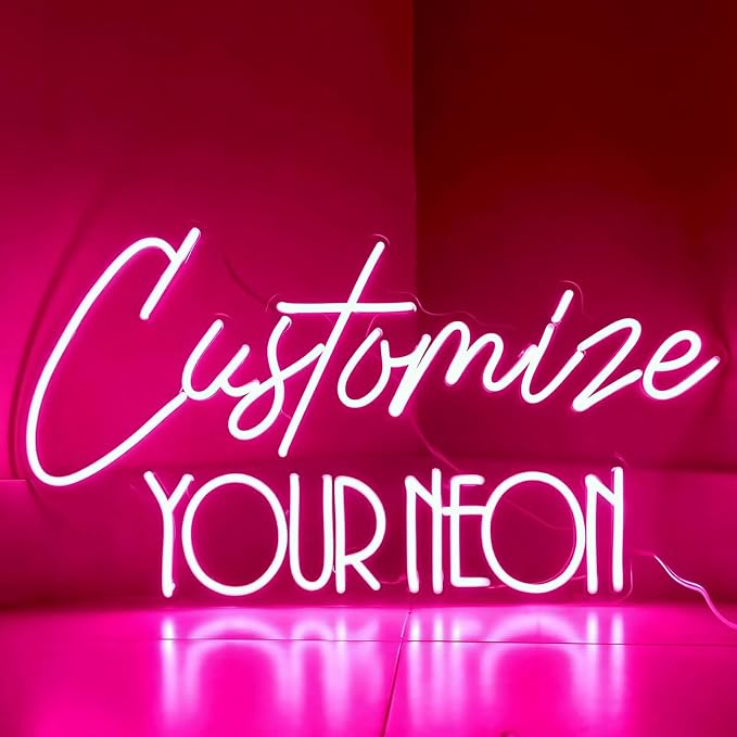 Custom LED Neon Sign, Dimmable by WNAKSEN