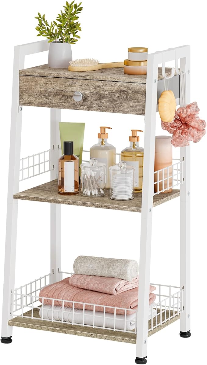Gewudraw 3-Tier Ladder Shelf by Gewudraw