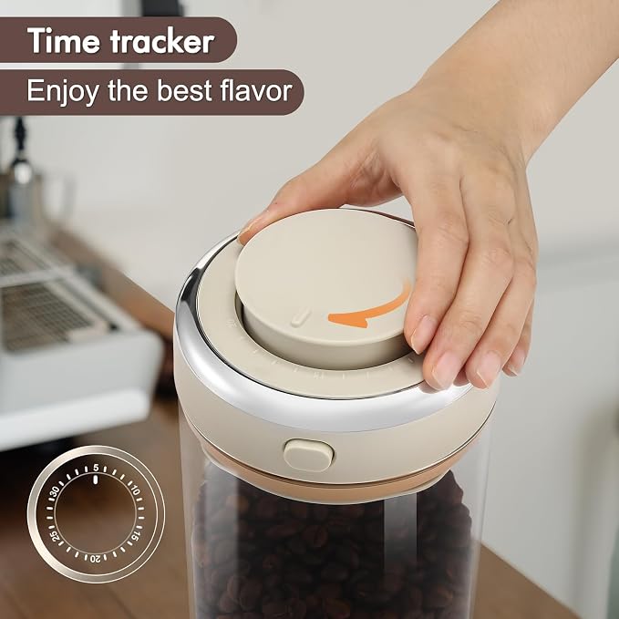 2 Pack 37oz Coffee Bean Storage Container - Image 5