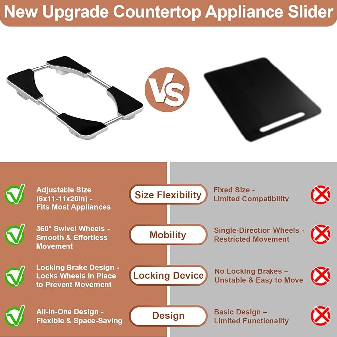 Adjustable Appliance Slider Tray - Image 6