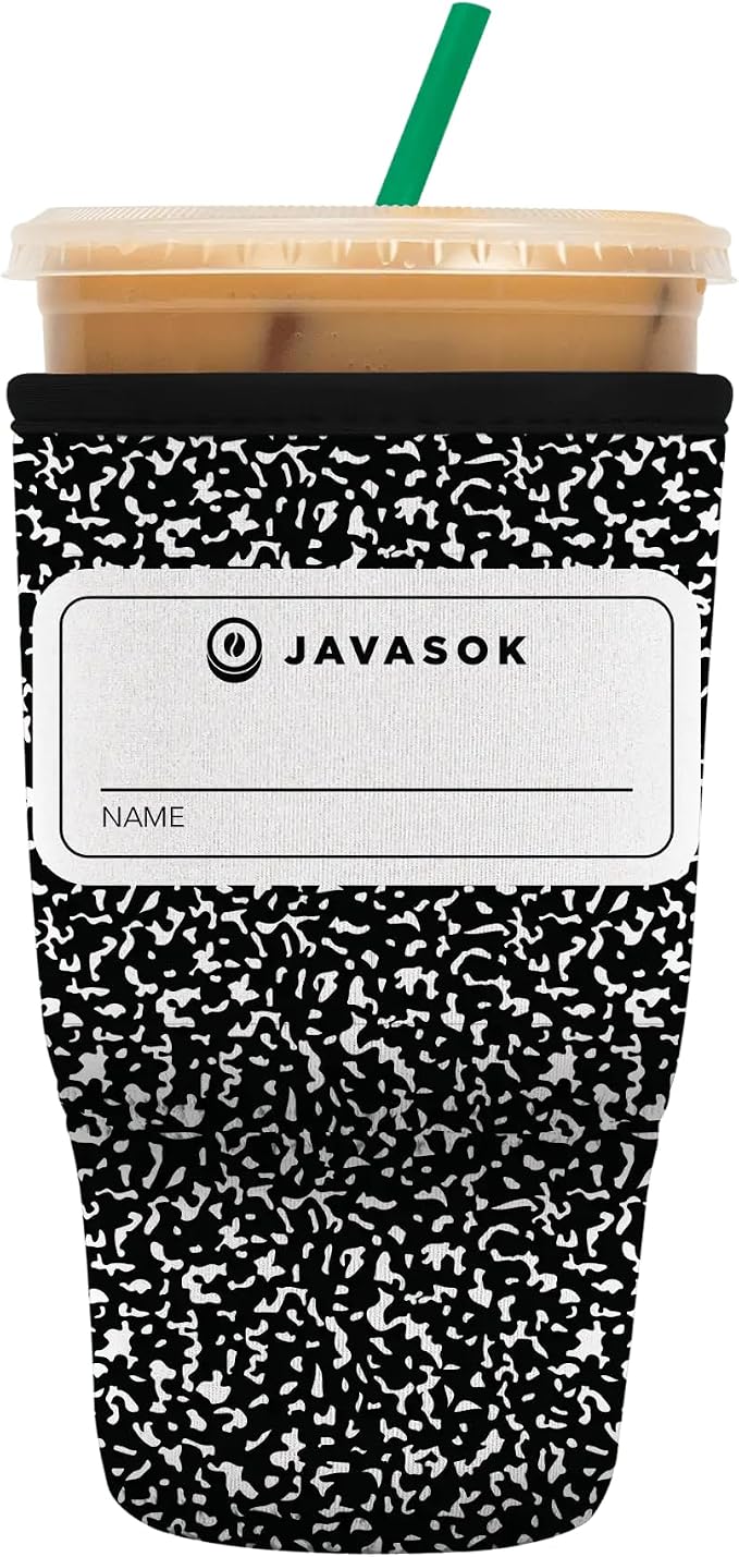 Sok It JavaSok Iced Coffee & Cold Soda Insulated Neoprene Cup Sleeve by SokIt