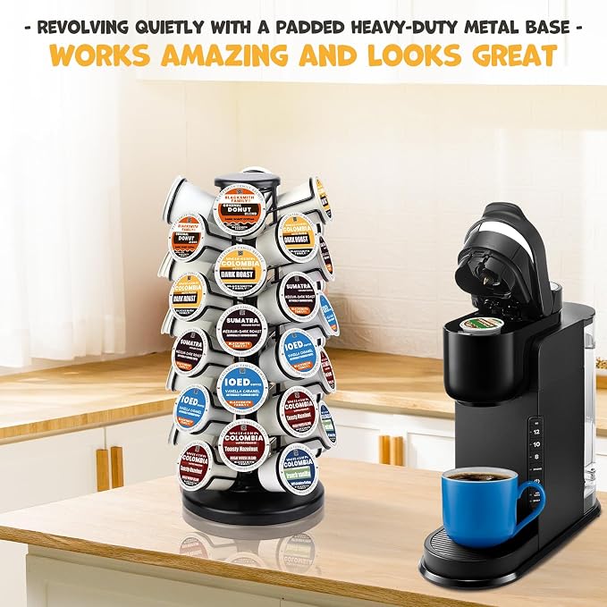 BLACKSMITH FAMILY K Cup Holders, K Cup Holder, K Cups Holder, K Cup Carousel - Image 6