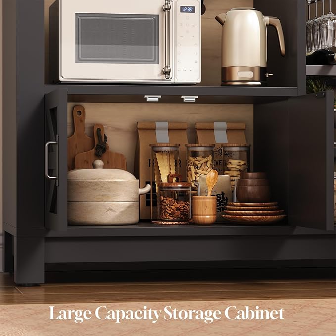 Itaar 73" Tall Arched Bakers Rack - Image 8