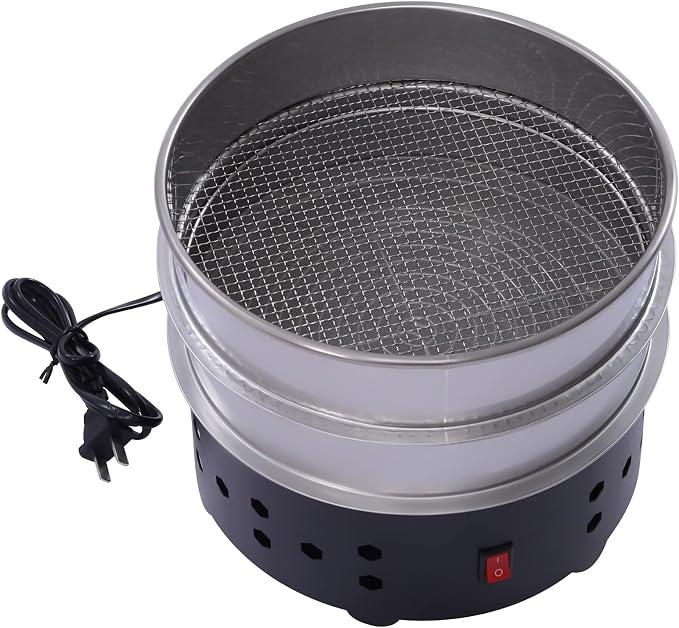 Coffee Bean Cooler, 1.3Lbs Electric Coffee Bean Cooling Tray 2-Layer Coffee - Image 6
