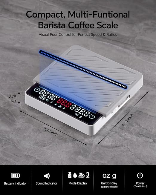 Digital Mini Coffee Scale with Timer - Image 4