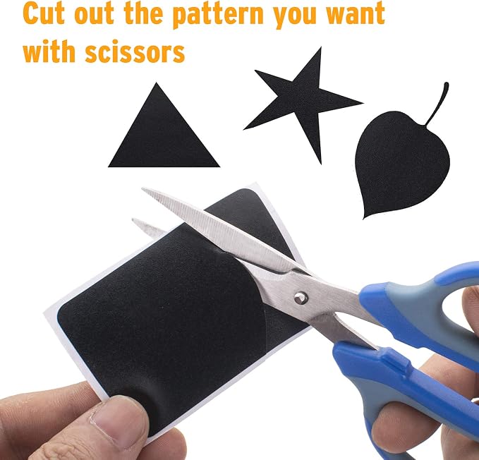 ONUPGO Chalkboard Labels-180pcs Waterproof Reusable Blackboard Stickers - Image 5