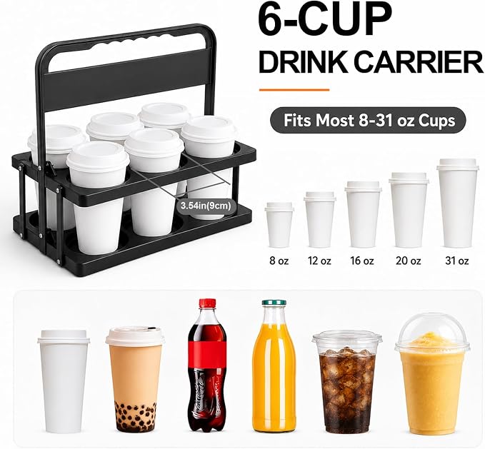 Cooler Insulated Food Delivery Bag & Drink Carrier - Image 4