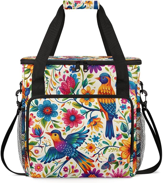 Mexican Coffee Maker Travel Bag, Portable Storage Tote Bag by Cmizedevise