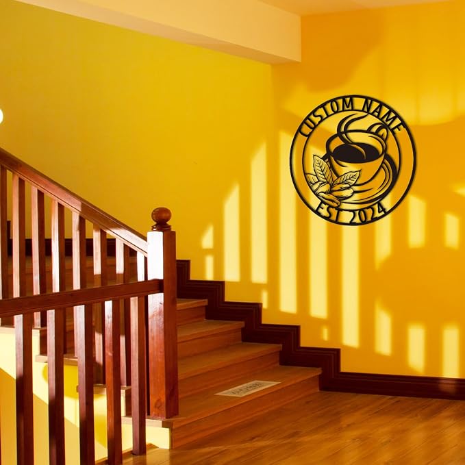 Personalized Coffee Bar Sign, Coffee Sign - Image 5
